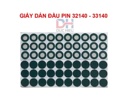 Giấy dán đầu Cell Pin 18650, 21700, 32140, 33140 cách điện cách nhiệt